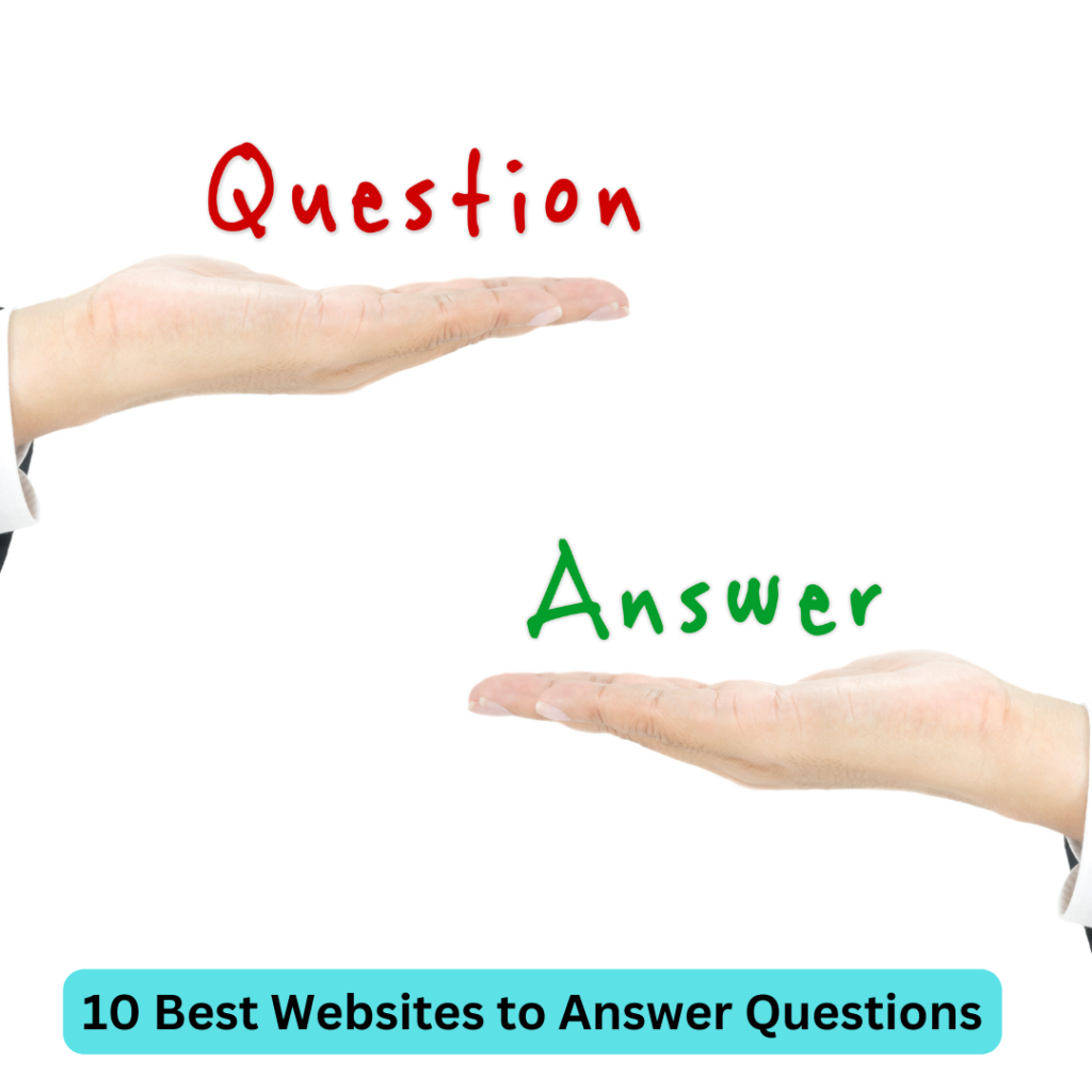 Best Websites to Answer Questions